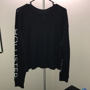 Hollister long sleeve waffle tee